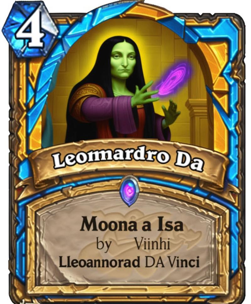 00187-20231110230427-7781-A ((mona lisa by leonardo da vinci)) Hearthstone Card  _lora_SDXL-HearthstoneCard-Lora_0.8_.jpg